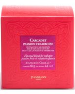 Dammann, Passion Framboise kristályfilteres gyümölcstea, 20 db