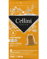 Cellini Cremoso Nespresso kompatibilis espresso kapszula prémium olasz kávé
