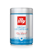 illy, darált koffeinmentes kávé, 250 gr