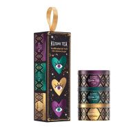Kusmi Tea kar&aacute;csonyi teav&aacute;logat&aacute;s 3 k&uuml;l&ouml;nleges tea miniatűr f&eacute;mdobozban