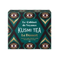 Kusmi Organic Le Dessert 2026 bio zöld tea, 20 db muszlinfilter, 36 g