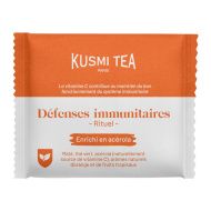 Kusmi, Organic Immune Defense, bio immunerős&iacute;tő teakever&eacute;k, 100 db KusmiPro filter, 200 g