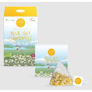JustT, "Blue Sky Chamomile" piramis filteres herba tea, 20db