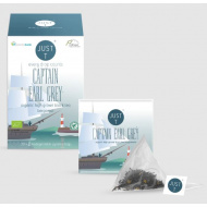 JustT, "Captain Earl Grey" piramis filteres fekete tea, 20db