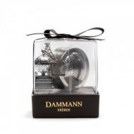 Dammann, diszített teatojás narancsfa fogóval