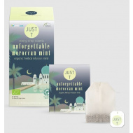 JustT, "Unforgettable Moroccan Mint" filteres herba tea, 20 db