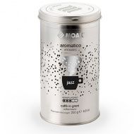 MOAK Aromatico Jazz 100 % Arabica szemes kávé aromazáró fém dobozban olasz kávé Szicília
