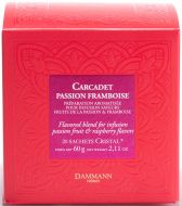 Dammann, Passion Framboise kristályfilteres gyümölcstea, 20 db