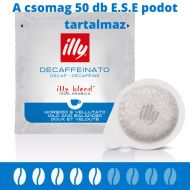 illy, adagos-egyenkénti koffeinmentes kávé, 50 adag