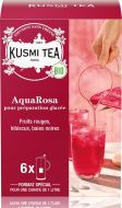 Kusmi, Organic AquaRosa bio piros bogyós gyümölcs jeges tea, 6 db filter, 48 g - EspressoShop.hu