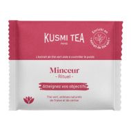 Kusmi, Slim Ritual karcsúsító bio zöld tea eperrel és cseresznyével, KusmiPro filter, 2 g
