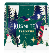 Kusmi Christmas Tea - Organic Tsarevna, téli fűszeres fekete tea, 20 db muszlin filter, 40 g