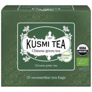 Kusmi, bio Chinese green tea, kínai zöld tea, 20 db muszlinfilter, 40 g - EspressoShop.hu