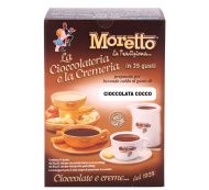 Moretto, kókuszos tasakos forrócsoki por