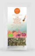 JustT, "The Turmeric Ginger Treasure" egyenkénti filteres fűszeres tea, 1 adag