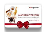 Ajándékutalvány 99900 Ft értékben - Barista kurzus