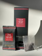 Dammann, "Earl Grey Yin Zhen" kristályfilteres kínai fekete tea bergamot olajjal és virágszirmokkal, 24 db