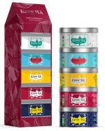 Kusmi Les Iconiques ikonikus teakeverék ajándékcsomag, 5 íz, 100 g