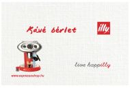 illy Kávébérlet