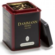 Dammann, "Jasmin Chung Hao" jázminos fémdobozos szálas zöld tea, 100 gr