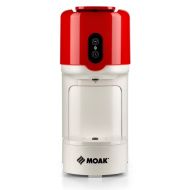 Moak, "Jukebox" Nespresso rendszerű kávégép, fehér-piros