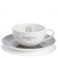 Dammann teáscsésze tányérral 1,5 dl