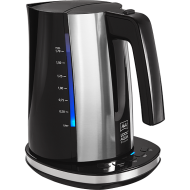 Melitta, "Look Aqua II. Deluxe" elektromos vízforraló, fekete, 1.7 liter